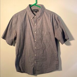 Beverly Hills Polo Club Gray Casual Button Down Shirt